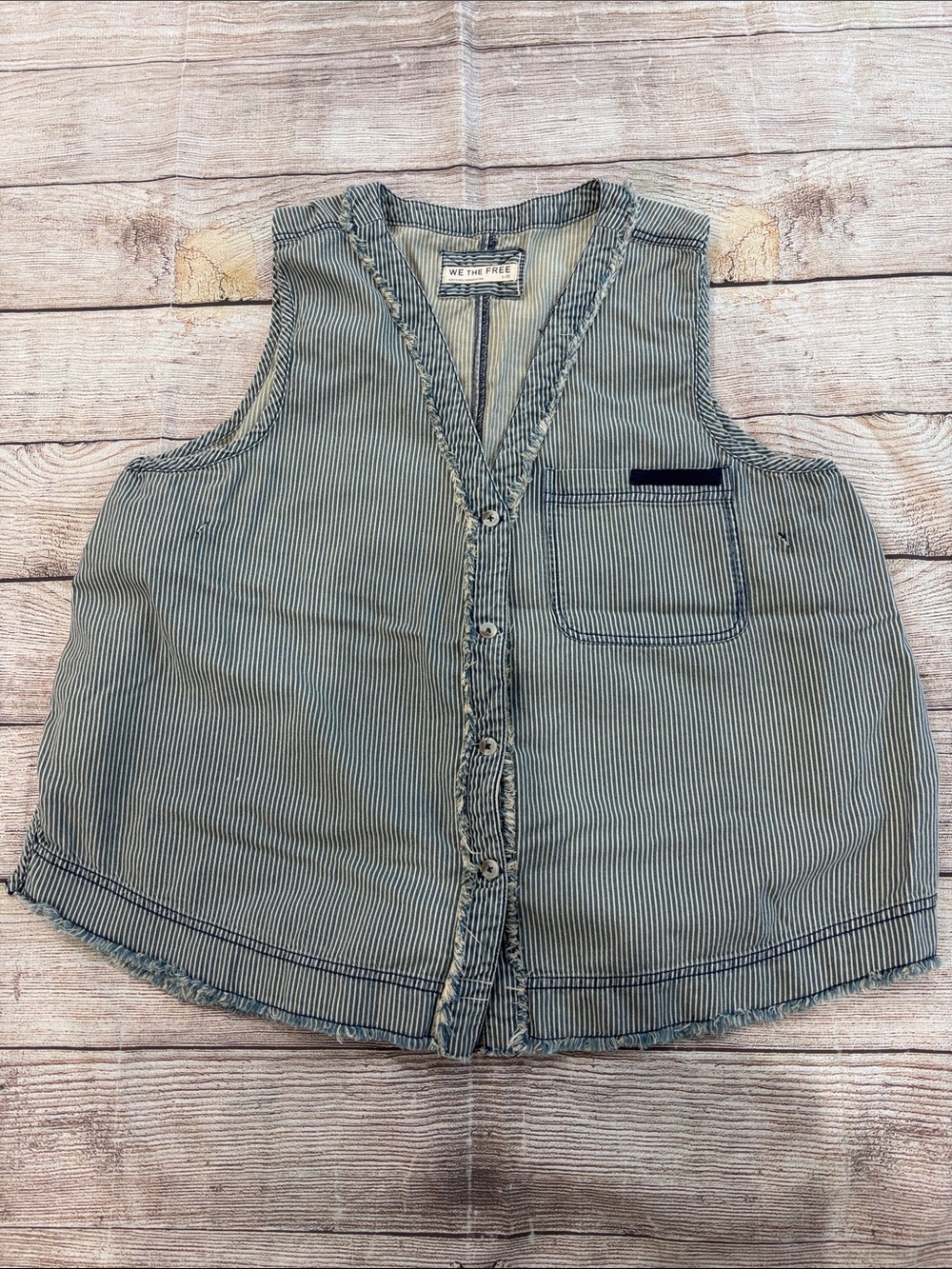 We the Free Denim Vest